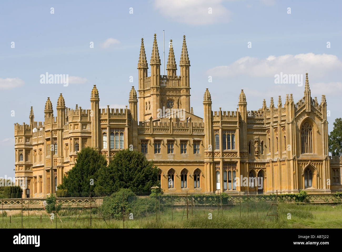 Toddington Manor built in early 1800s Cotswolds UK Stock Photo 4179489