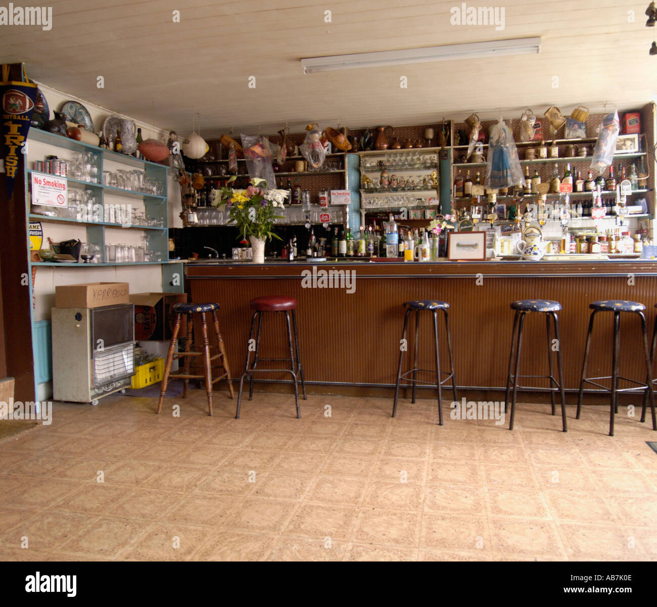 Old fashioned Bar Stock Photo - Alamy