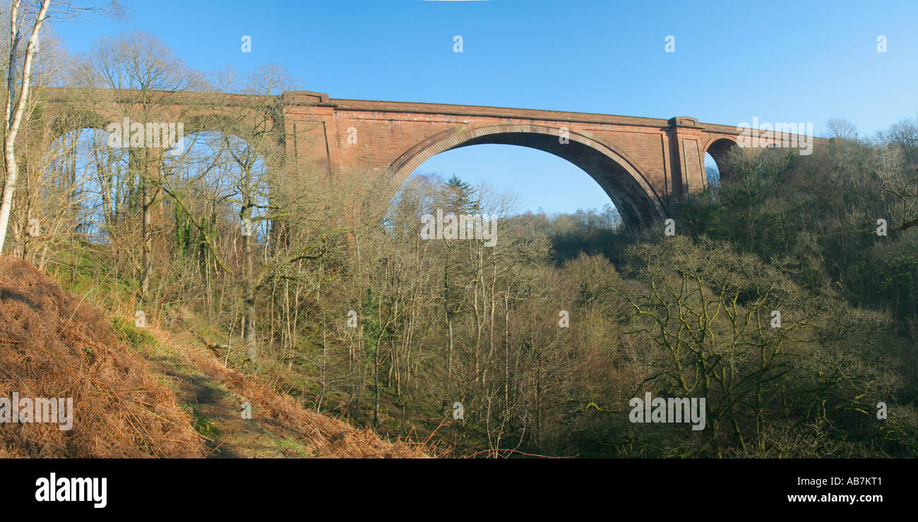 Ballochmyle Viaduct, Ayrshire Stock Photo Alamy