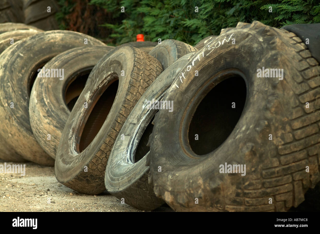 old tires tyres rubber waste pollution fly tipping disposal rubbish