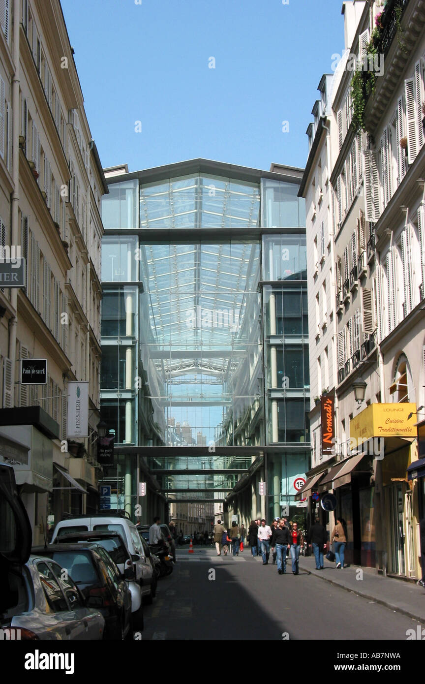 Rue du Marche Saint Honore Paris France Stock Photo Alamy