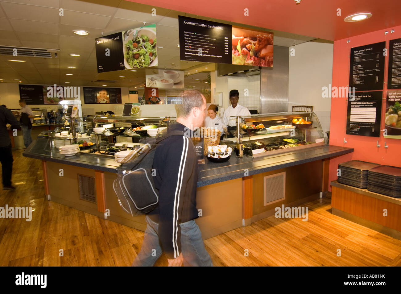 self service restaurant debenhams oxford street london Stock Photo Alamy