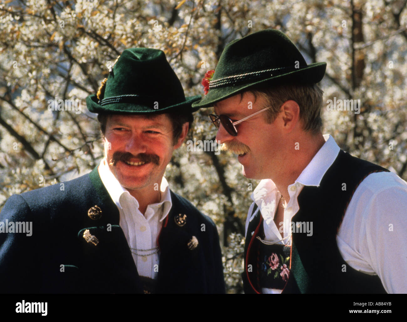 Germany German Bavaria costume costumed costumes cultural culture ...