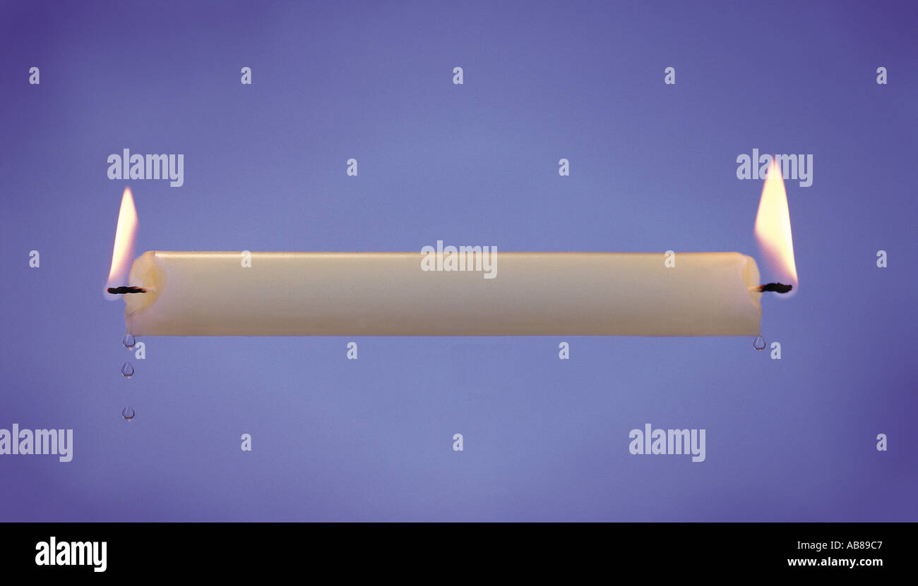 Burning candle both ends hires stock photography and images Alamy