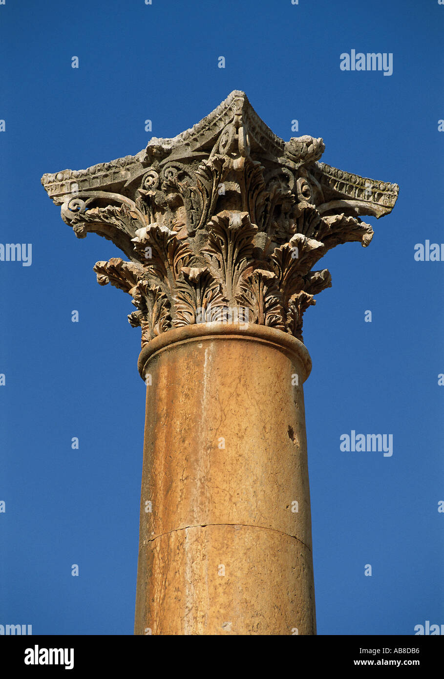 Corinthian column Stock Photo