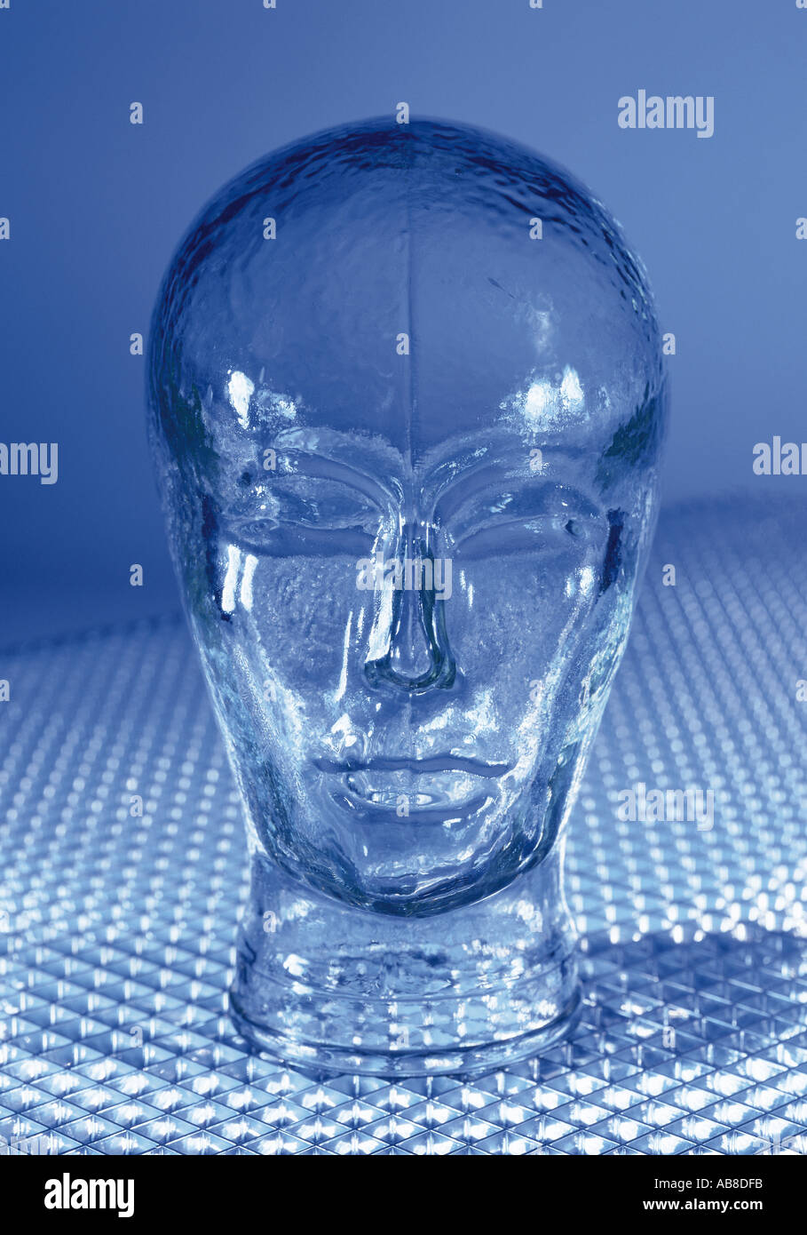Glass head Stock Photo Alamy