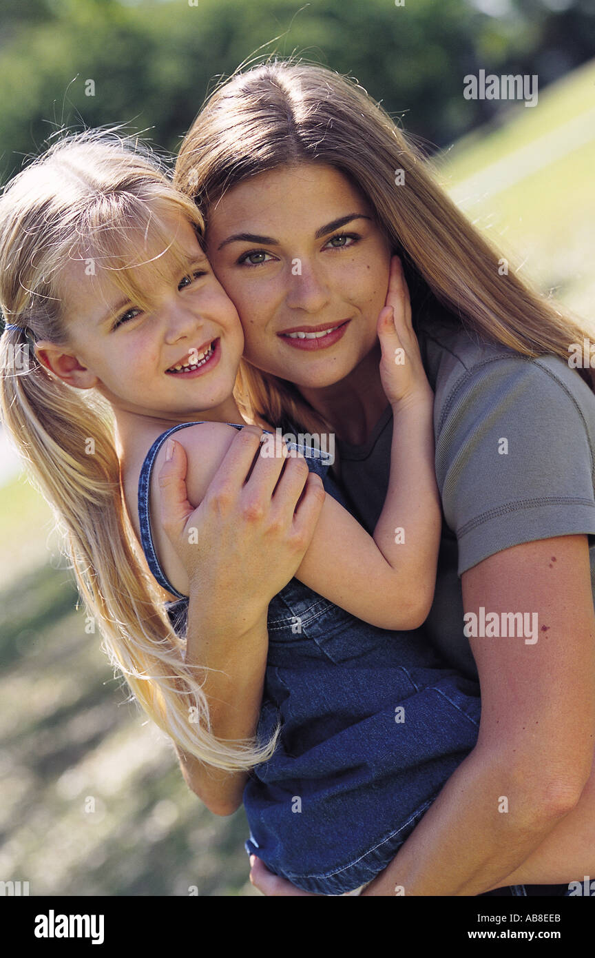 Woman and child Stock Photo - Alamy