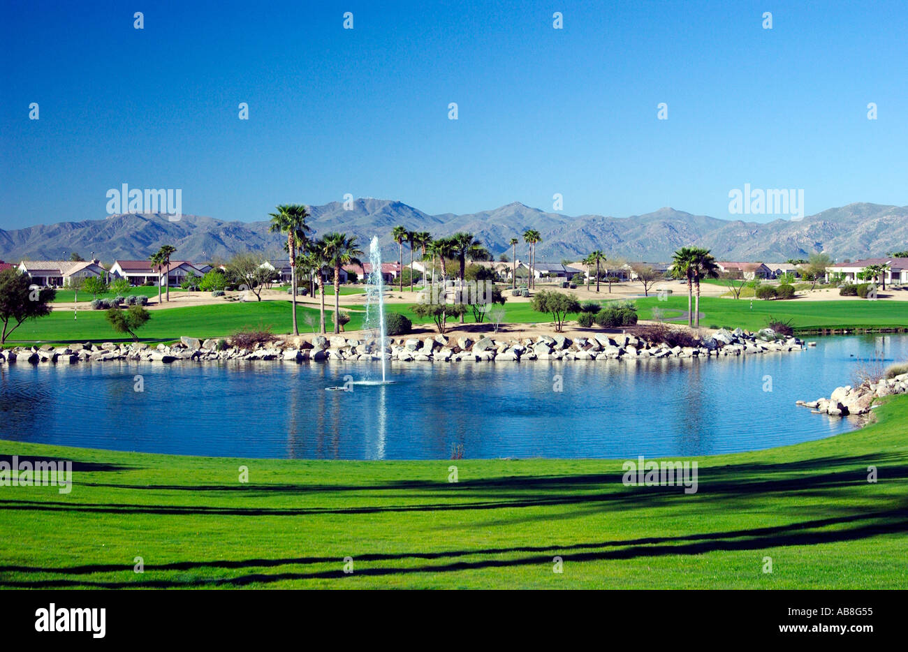 Sun City Grand resort in Surprise Arizona USA Stock Photo Alamy