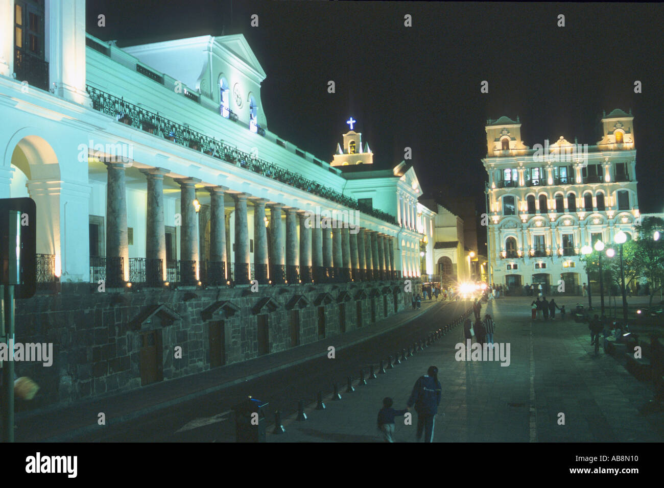 Ecuador Quito Government Palace Stock Photo Alamy