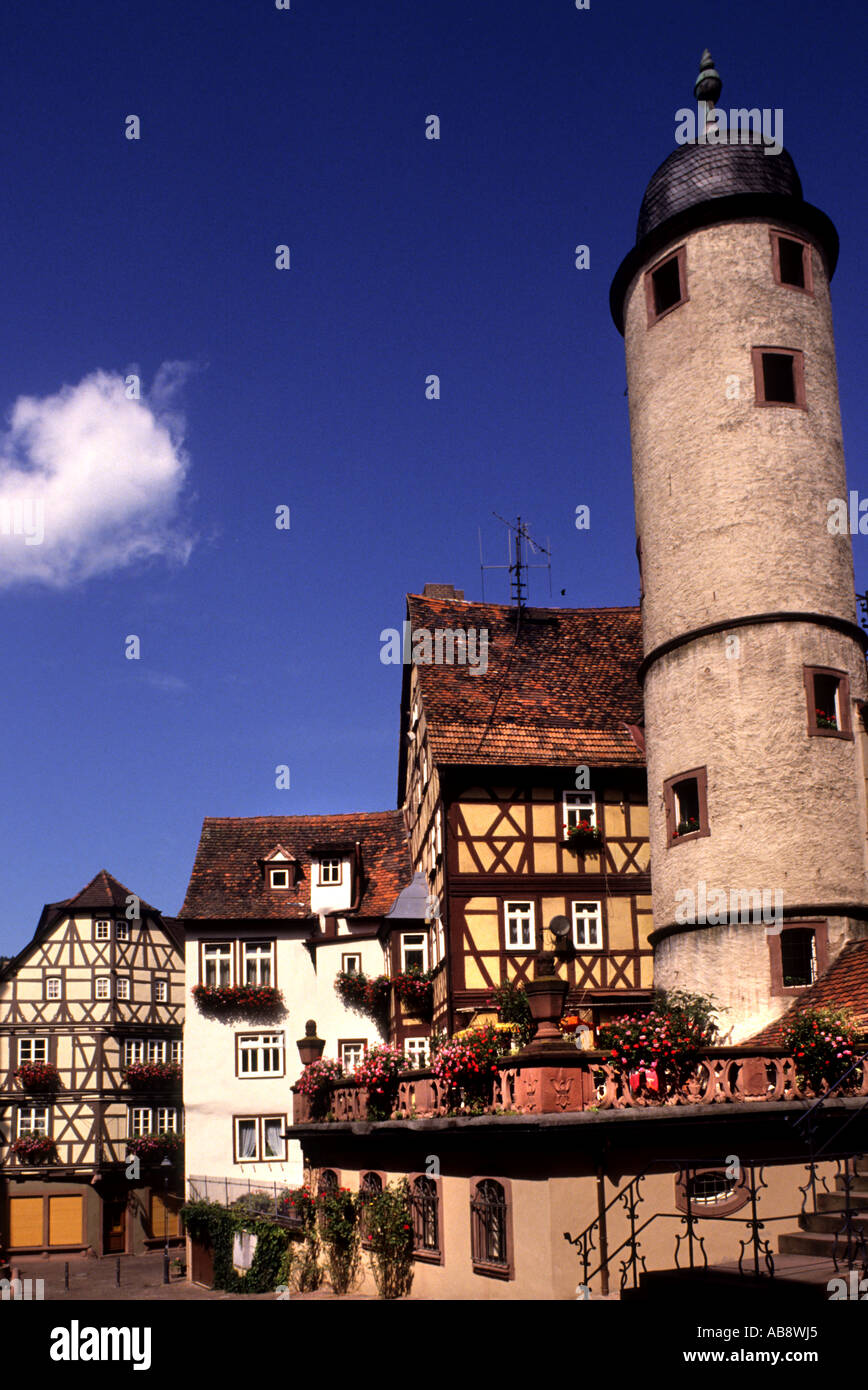 Rothenburg Ob Der Tauber Bavaria Germany German Stock Photo