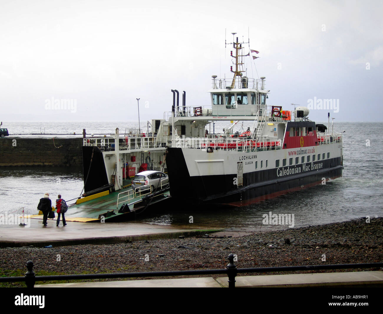 Millport Ferry Largs Scotland Stock Photo Alamy