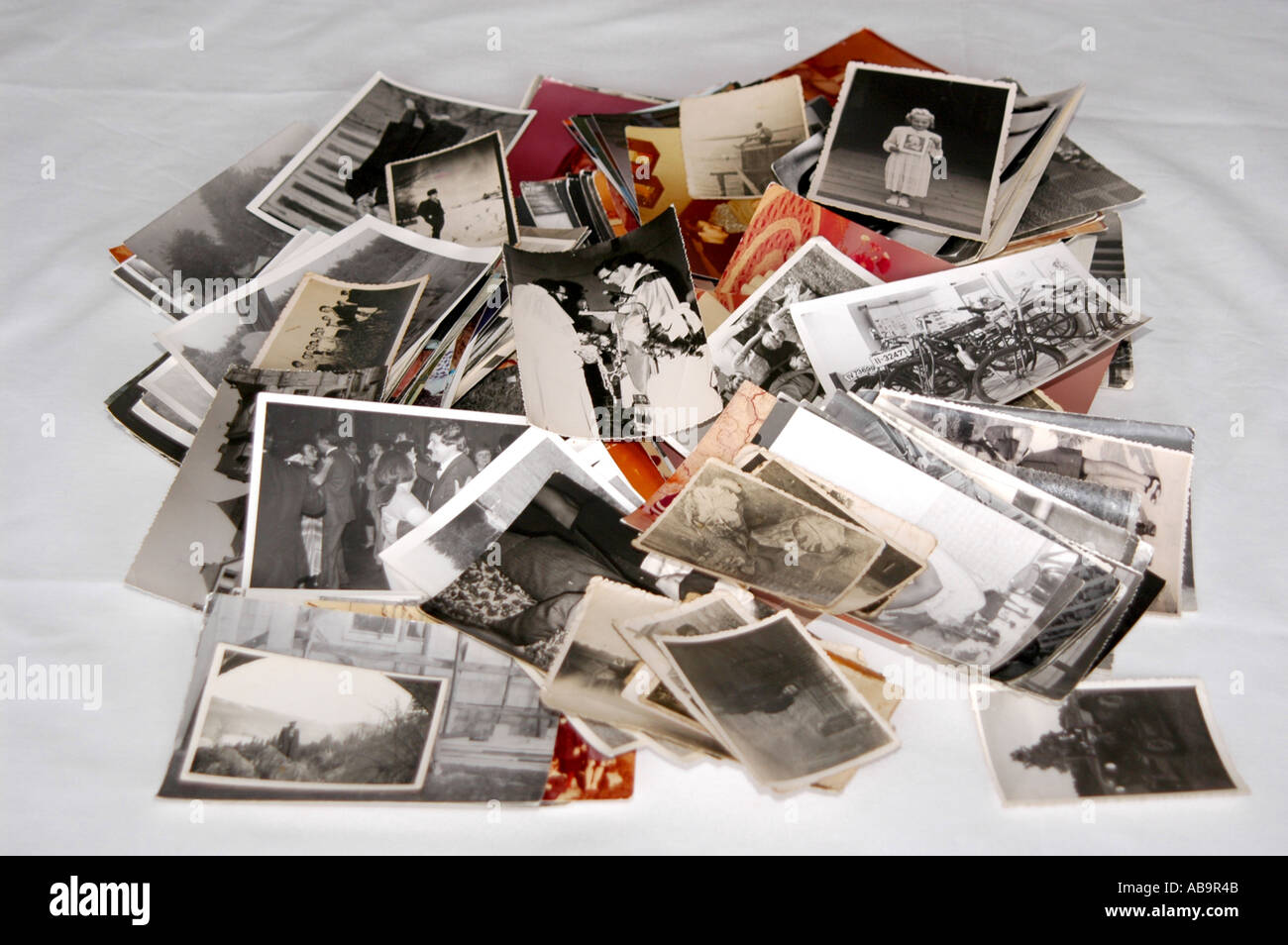 A heap of old photographs Stock Photo Alamy