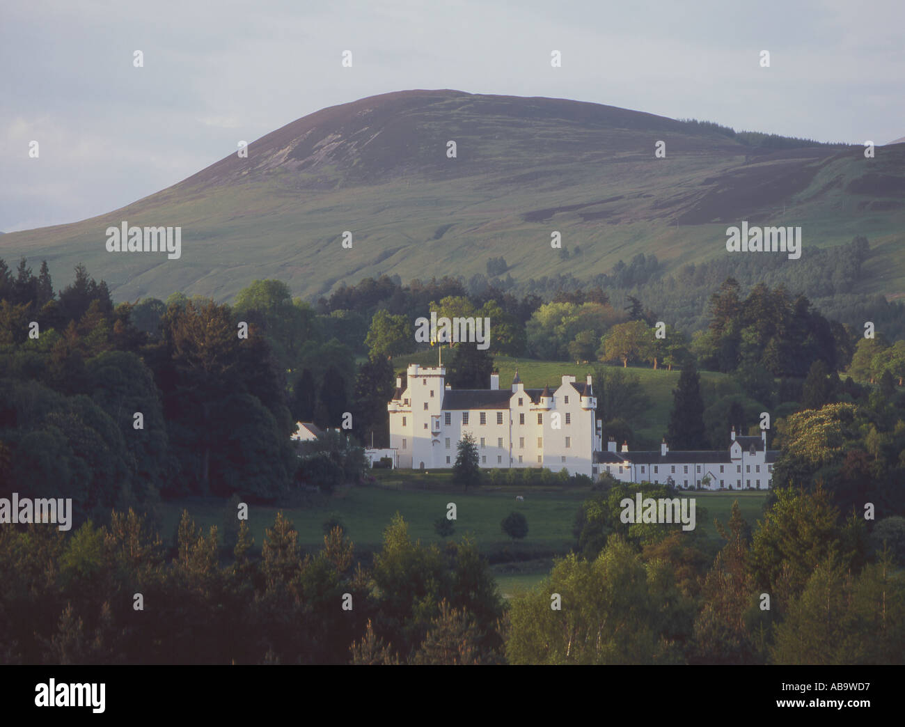 Blair Atholl Castle Stock Photo Alamy