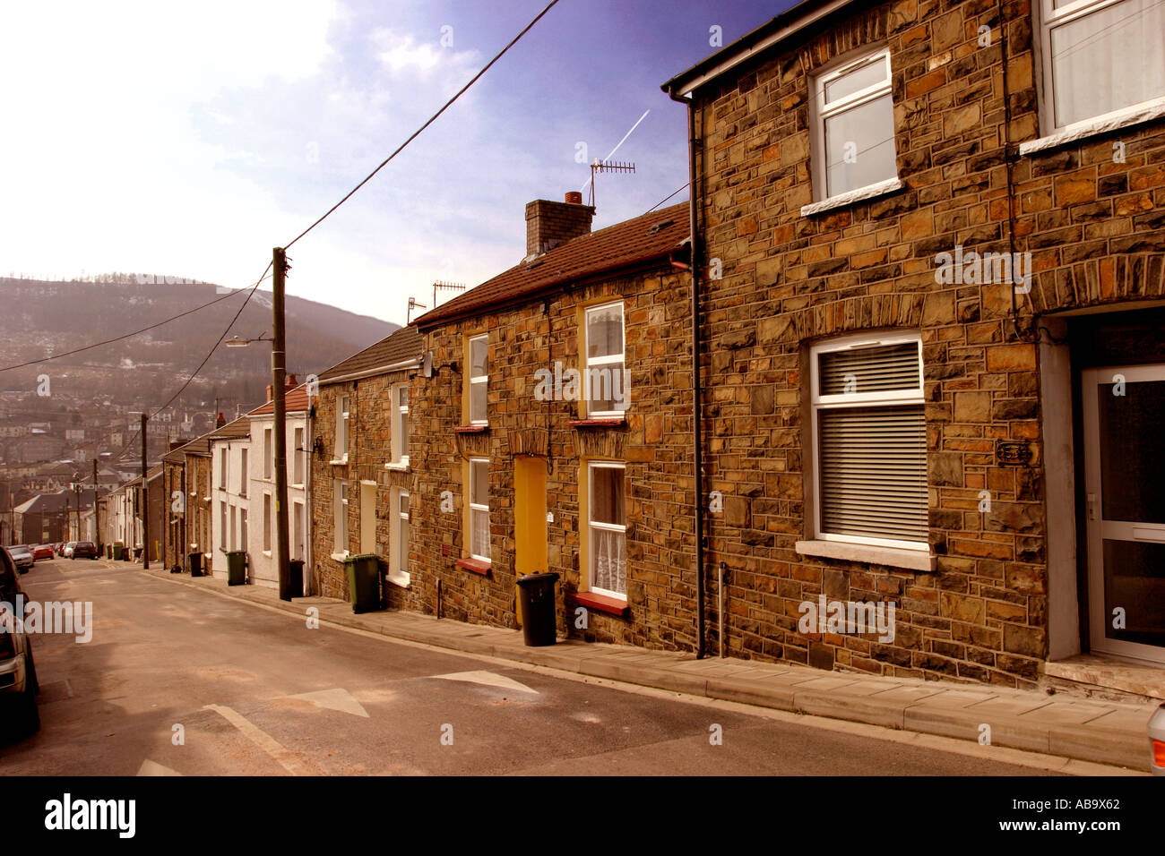 Rhondda street hires stock photography and images Alamy