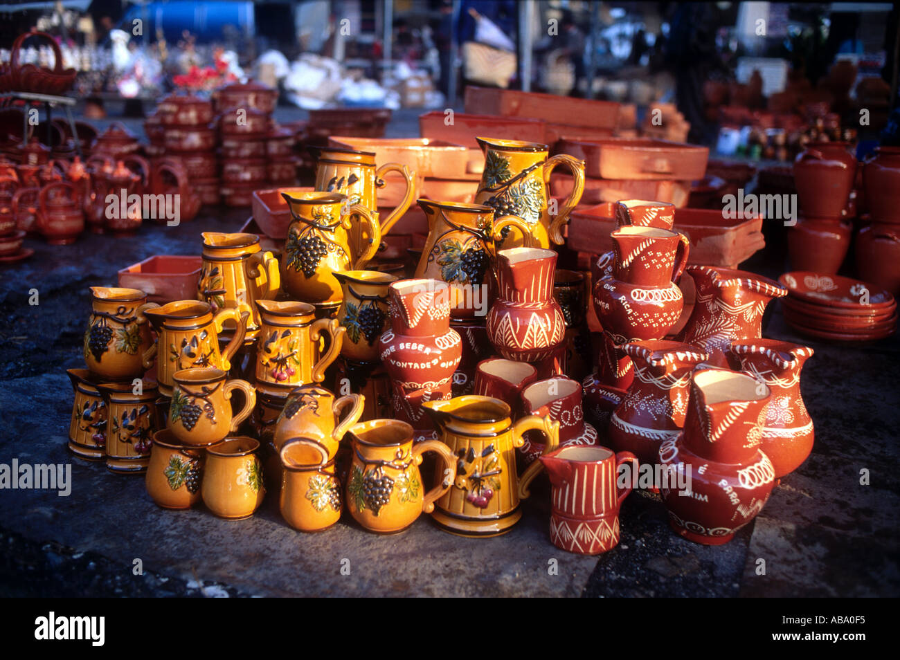 Portugal Barcelos Local weekly market Minho Region Stock Photo Alamy