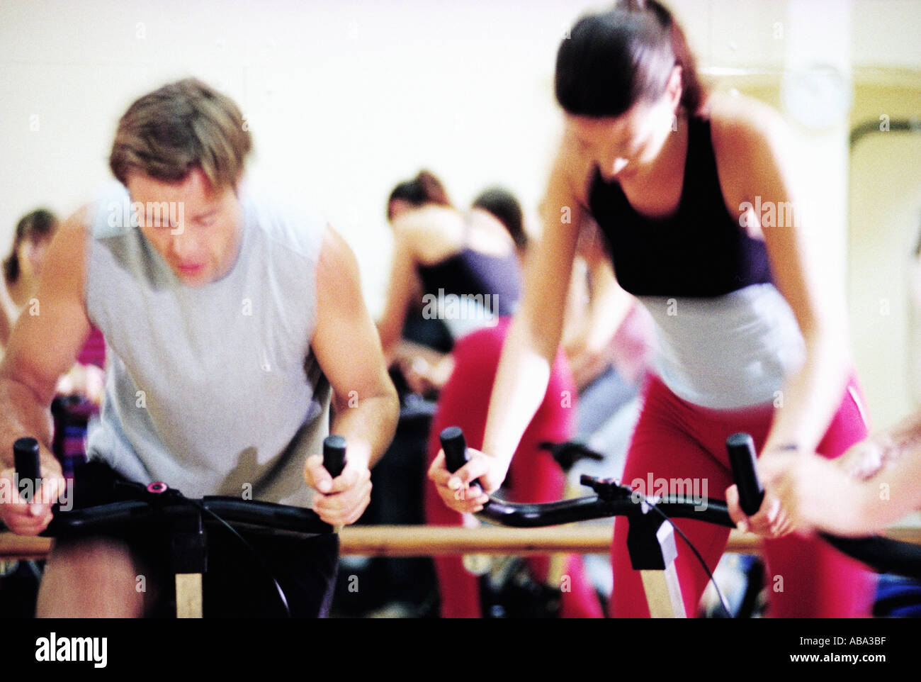 Spinning class techniques hires stock photography and images Alamy