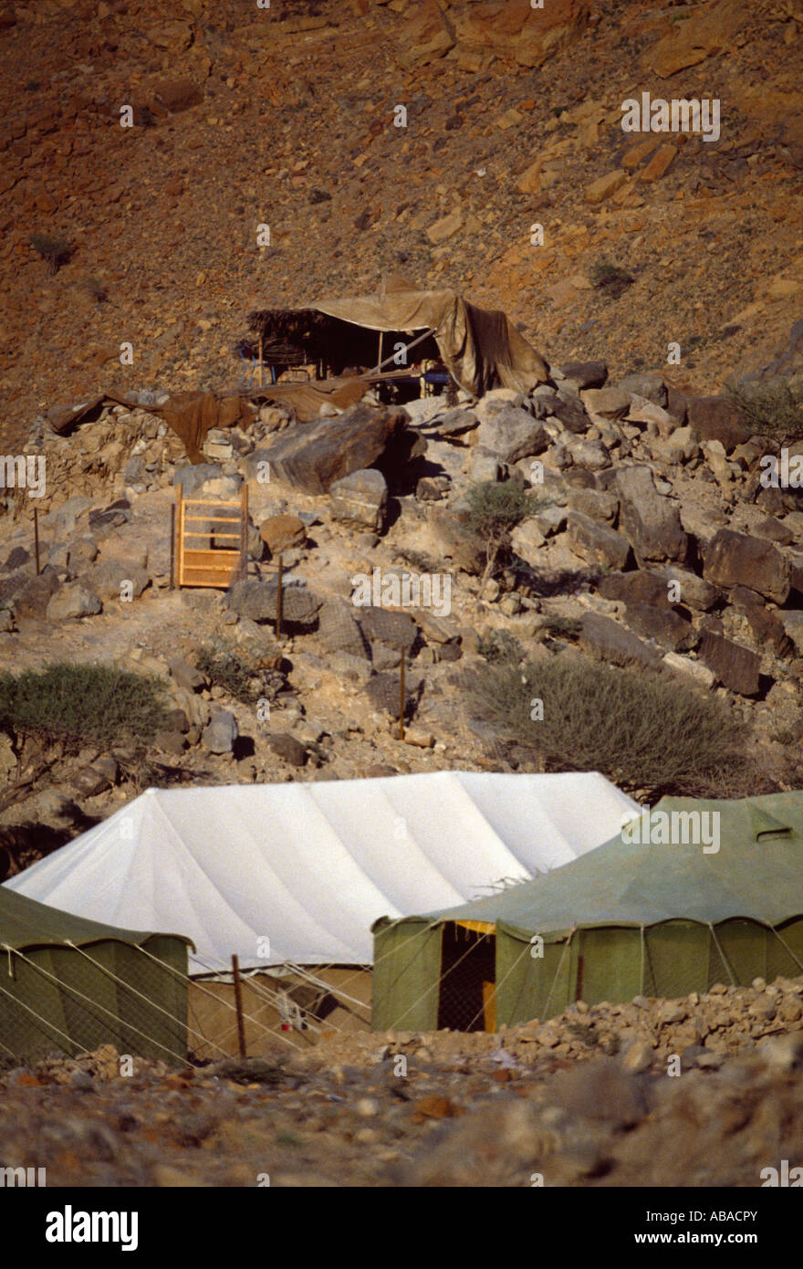 Dubai UAE Bedouin Tents Stock Photo Alamy