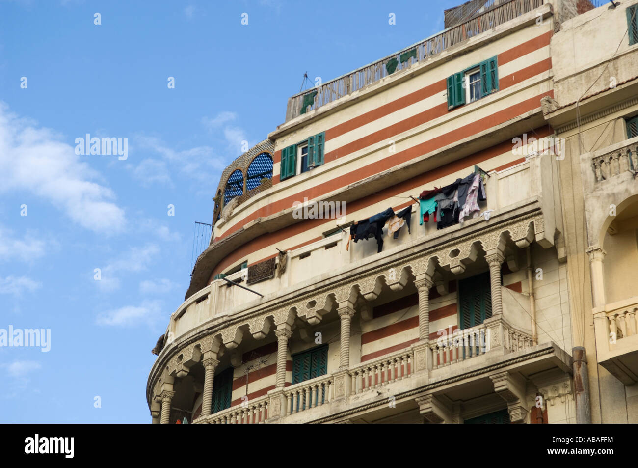 Streetscene, Alexandria, Egypt Stock Photo