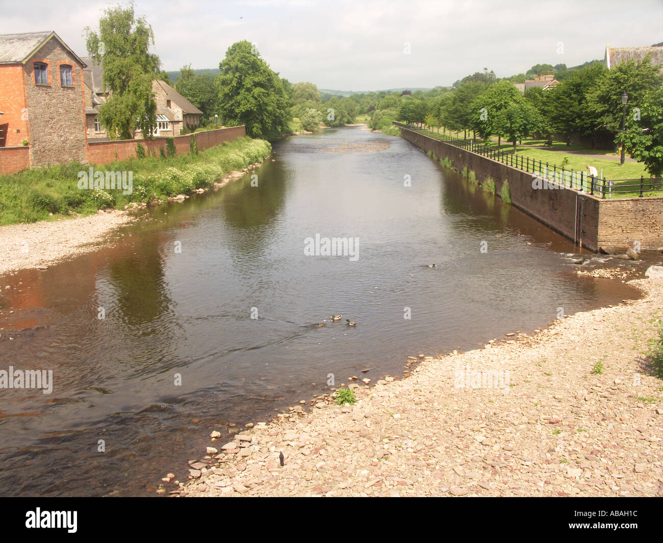 Trecastle Brecon Rivers Brecon beacons brecon town hi-res stock photography and images - Alamy