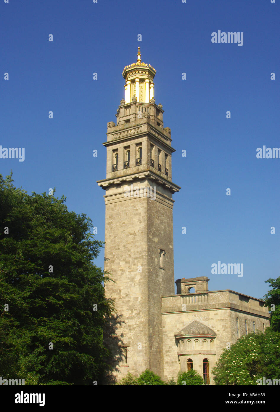 Beckford s tower Lansdown Bath Somerset England Stock Photo