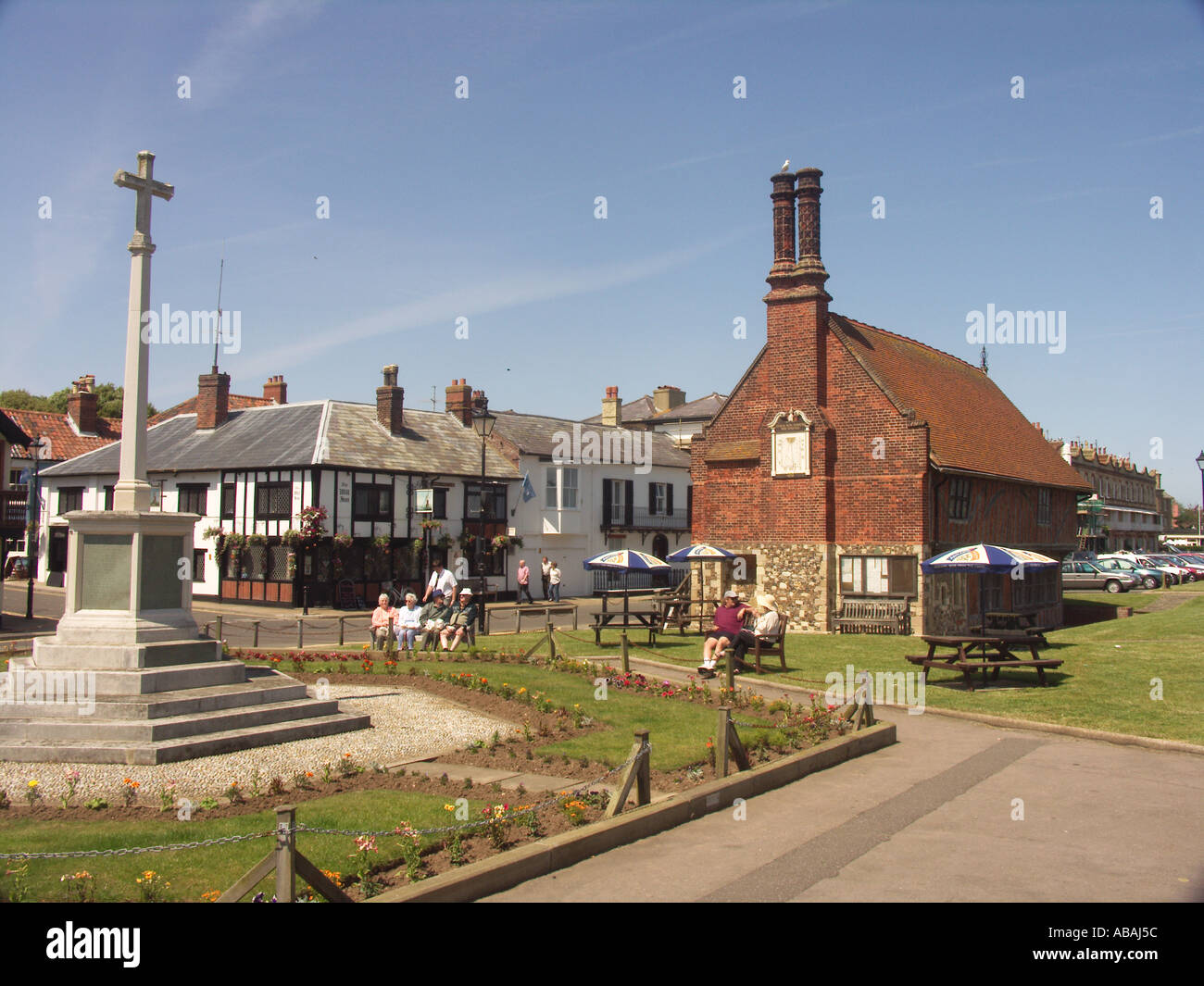 The Moot Hall Aldeburgh Suffolk England Stock Photo