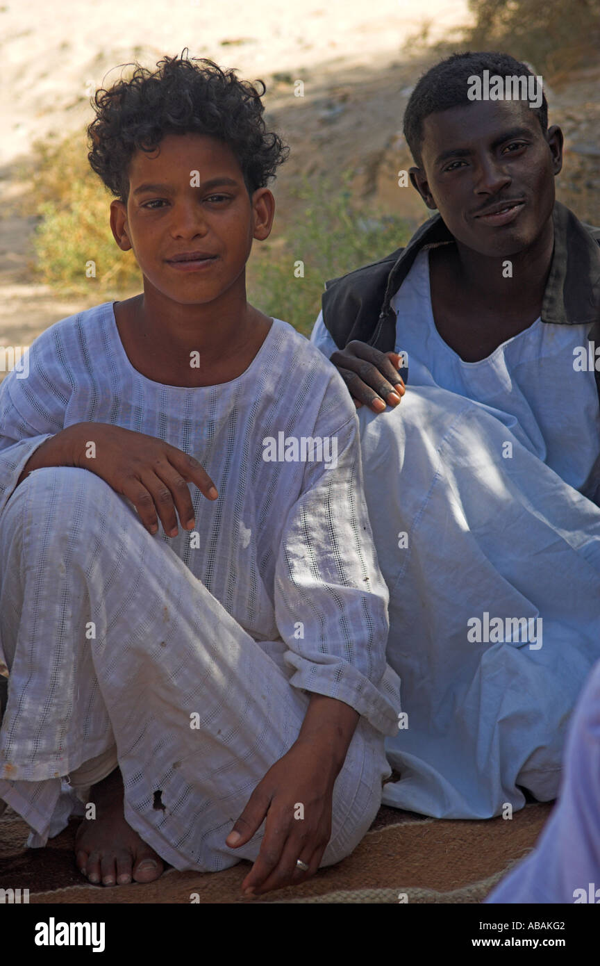 Africa kids tribal sitting hi-res stock photography and images - Alamy