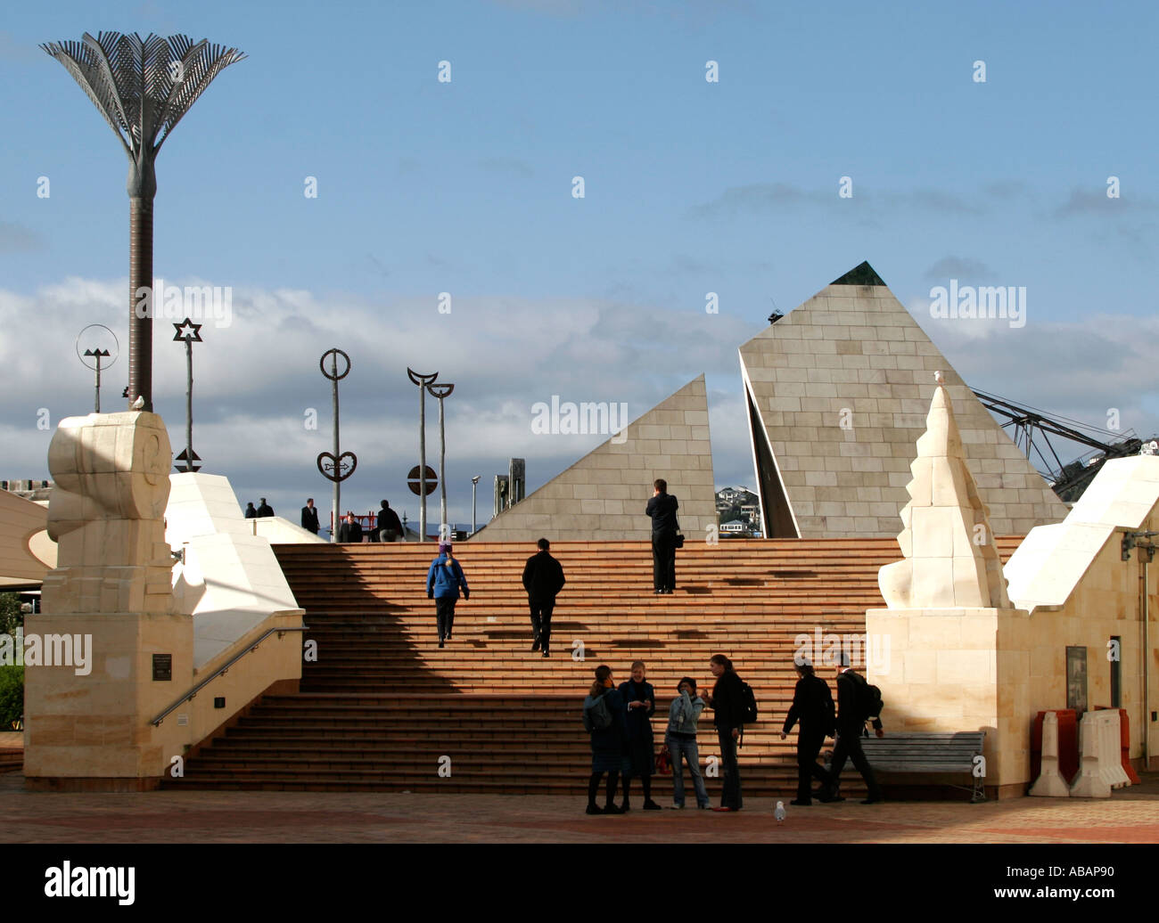 Sculpture park in Wellington New Zealand Stock Photo - Alamy