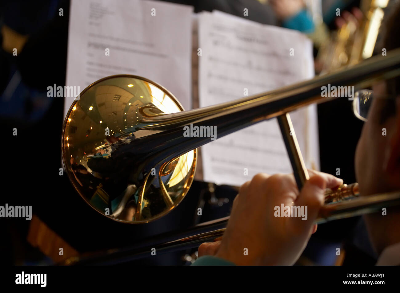 Brass section in orchestra hires stock photography and images Alamy