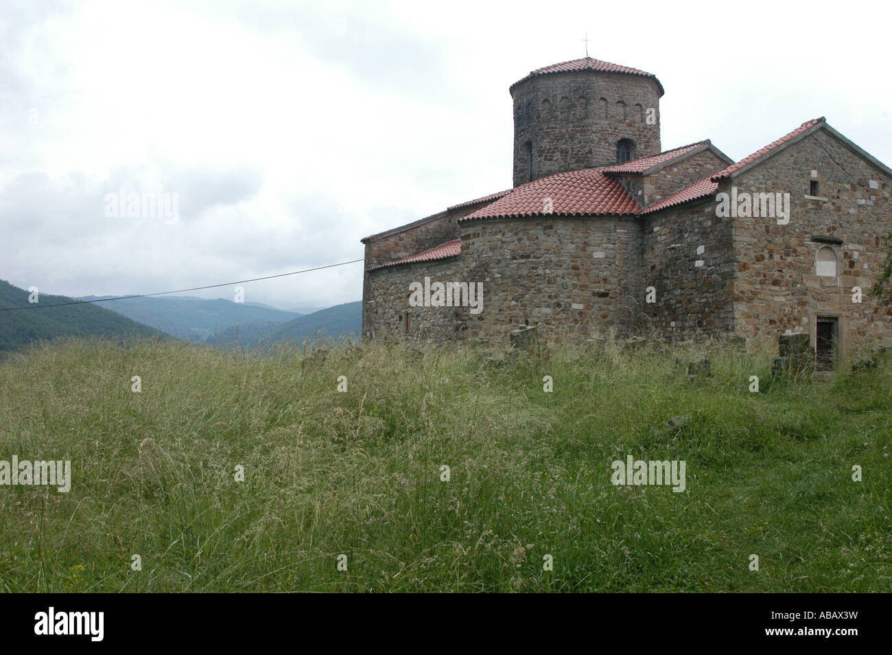 St Peter’s Church (Petrova Crkva) near Novi Pazar, Serbia Stock Photo