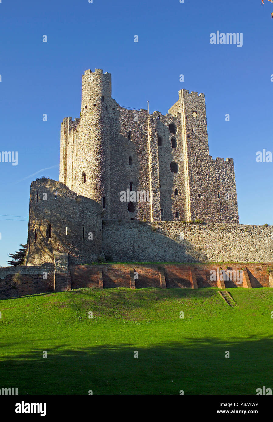 Kent, Rochester, Castle Stock Photo