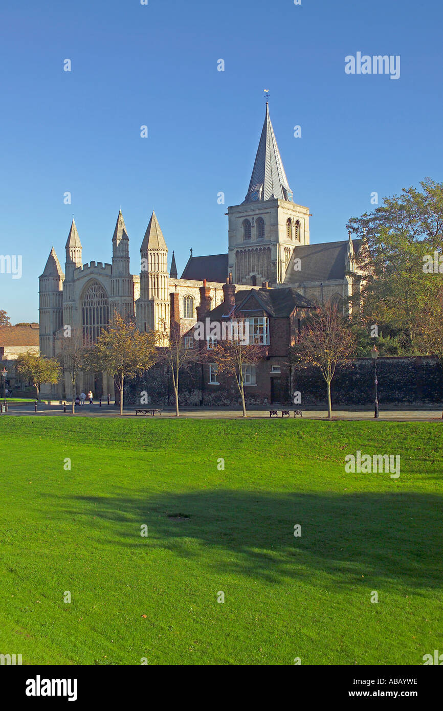 Kent, Rochester, Cathedral Stock Photo