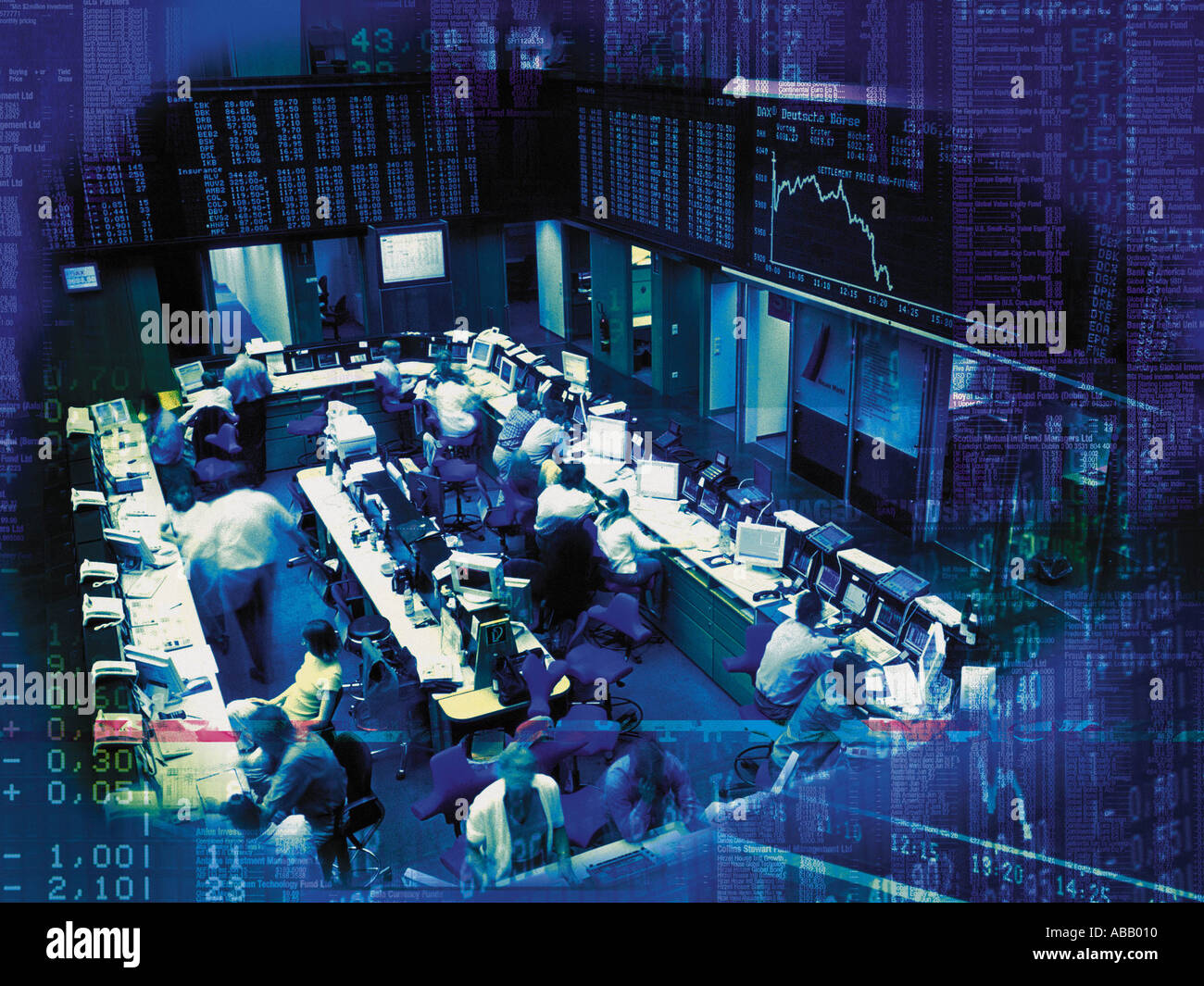 Trading floor hires stock photography and images Alamy