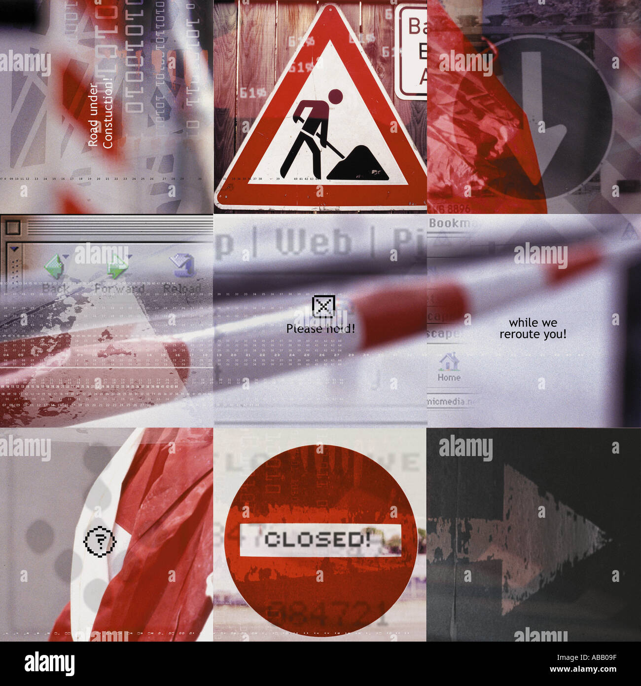 View under construction sign hi-res stock photography and images - Alamy