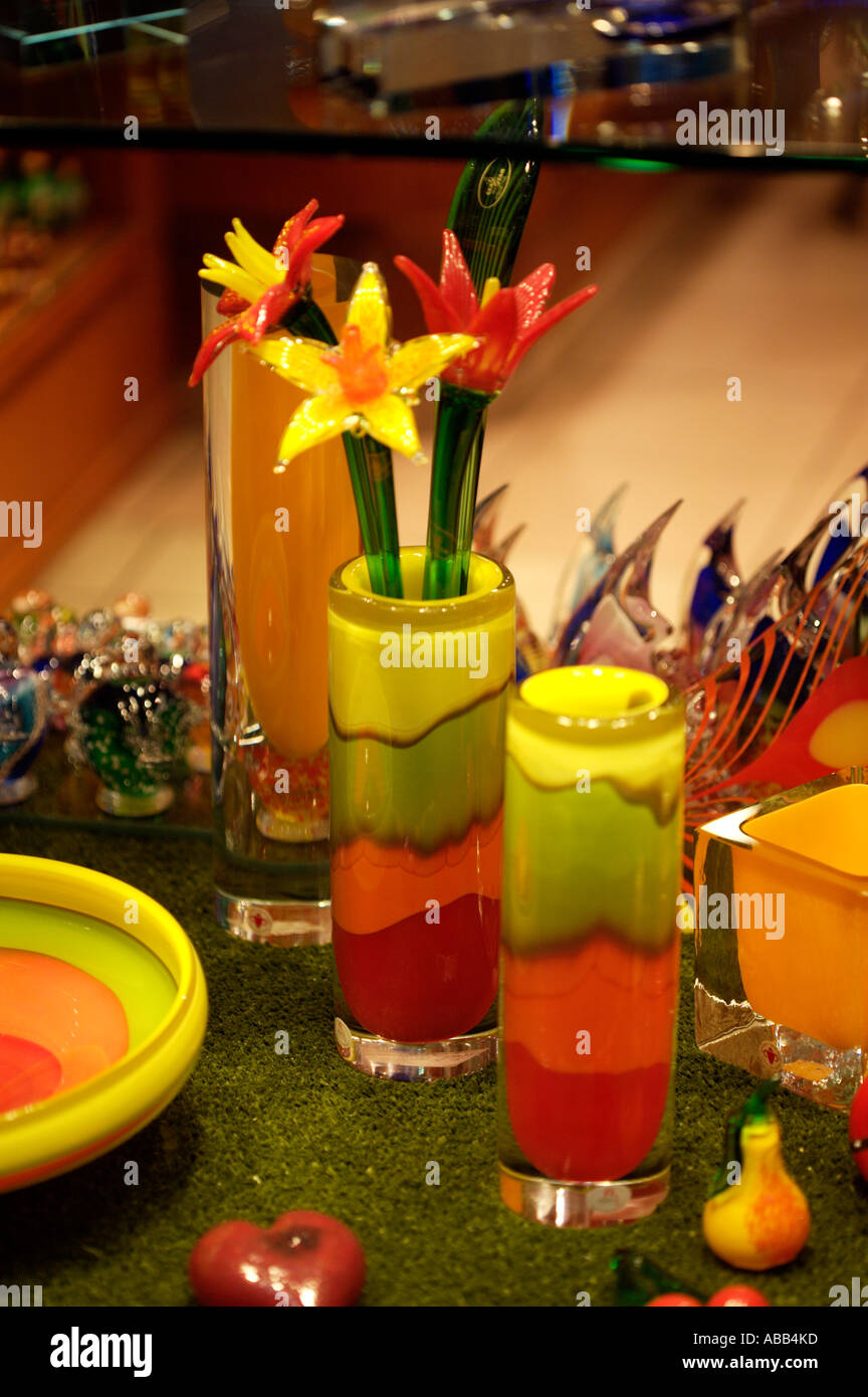 Prague, Czech Glassware Stock Photo Alamy