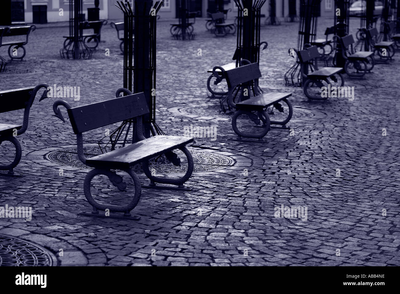 Prague, Mala Strana Na Kampe Stock Photo