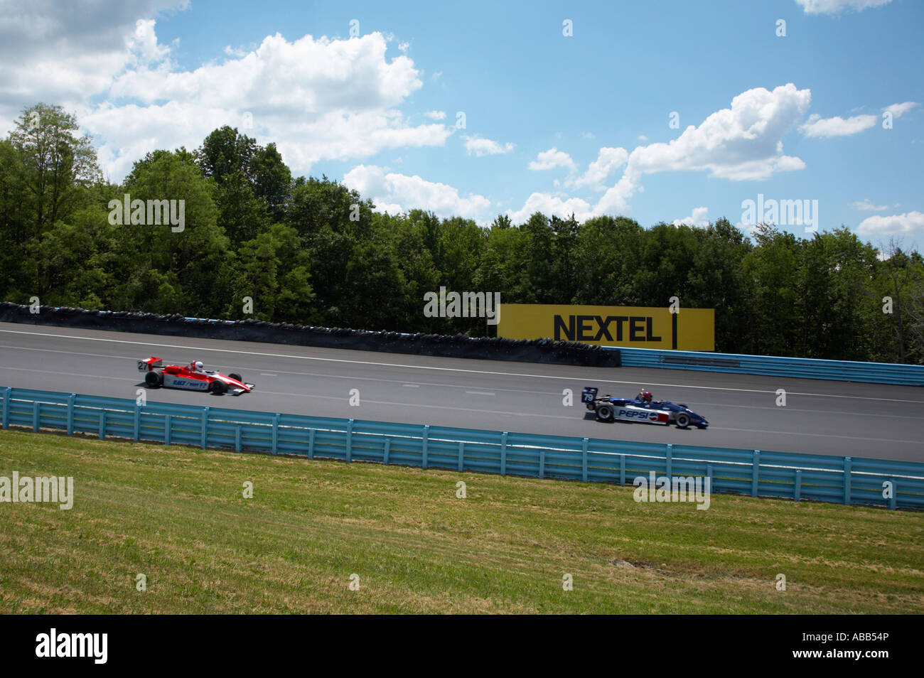 Historic Sportscar Racing HSR series racing at Watkins Glen International Raceway in Watkins Glen New York Stock Photo