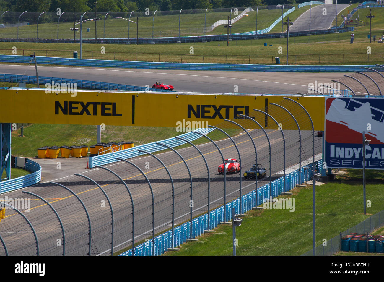 Historic Sportscar Racing HSR series racing at Watkins Glen International Raceway in Watkins Glen New York Stock Photo