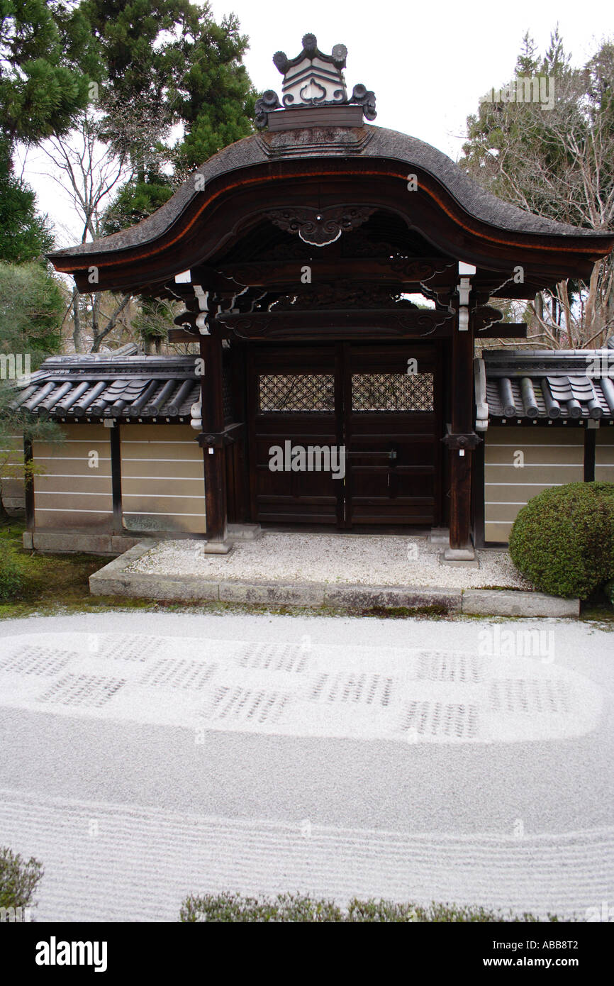 Japanese Garden And Gate At Nanzenji Temple Kyoto Japan Stock Photo Japanese Garden And Gate At Nanzenji Temple Kyoto Japan Stock Photo