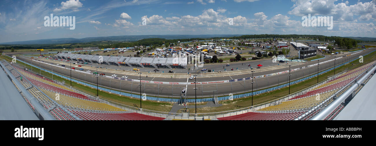 Overall view of Watkins Glen International Raceway Watkins Glen New