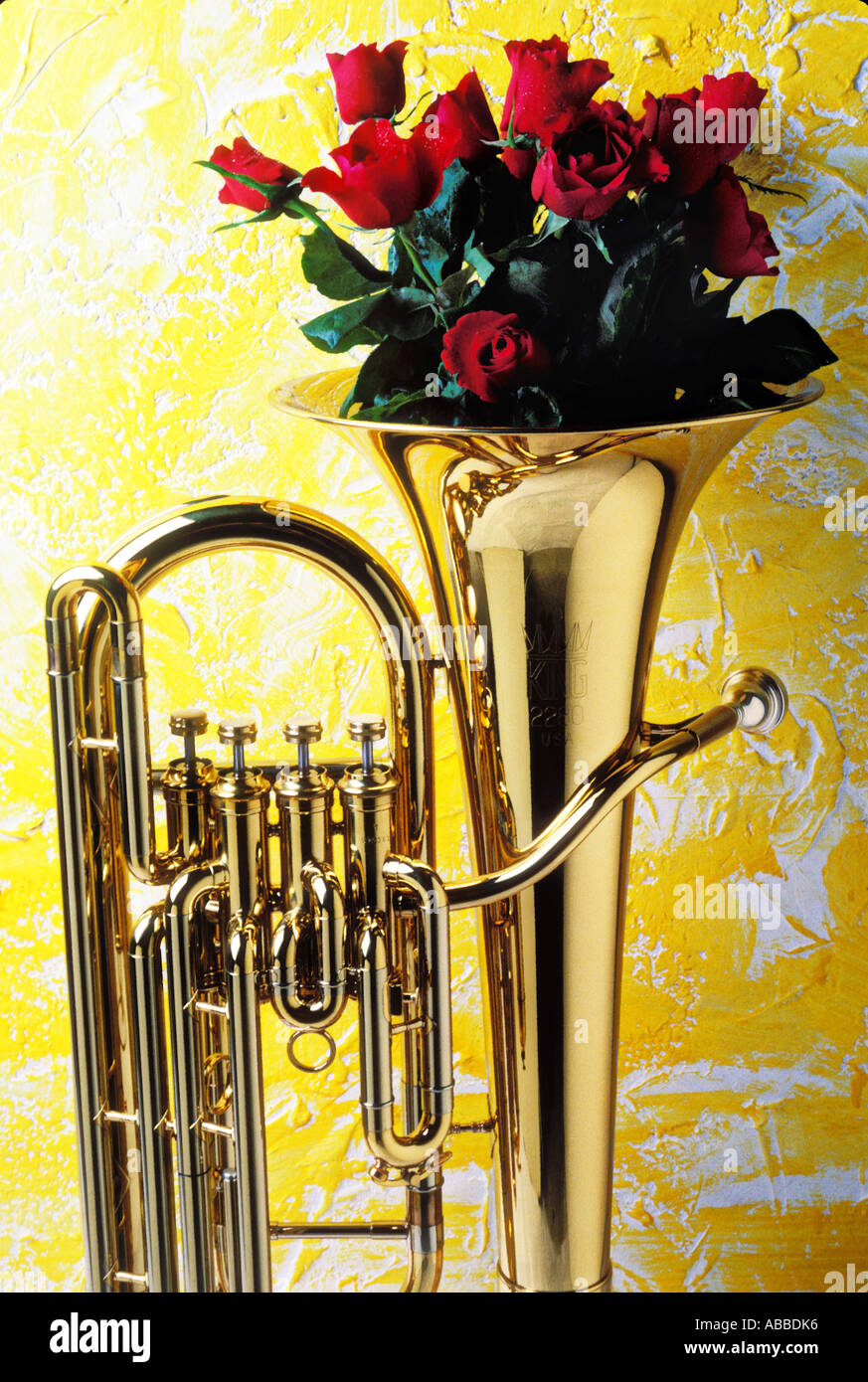 Tuba brass red hi-res stock photography and images - Alamy