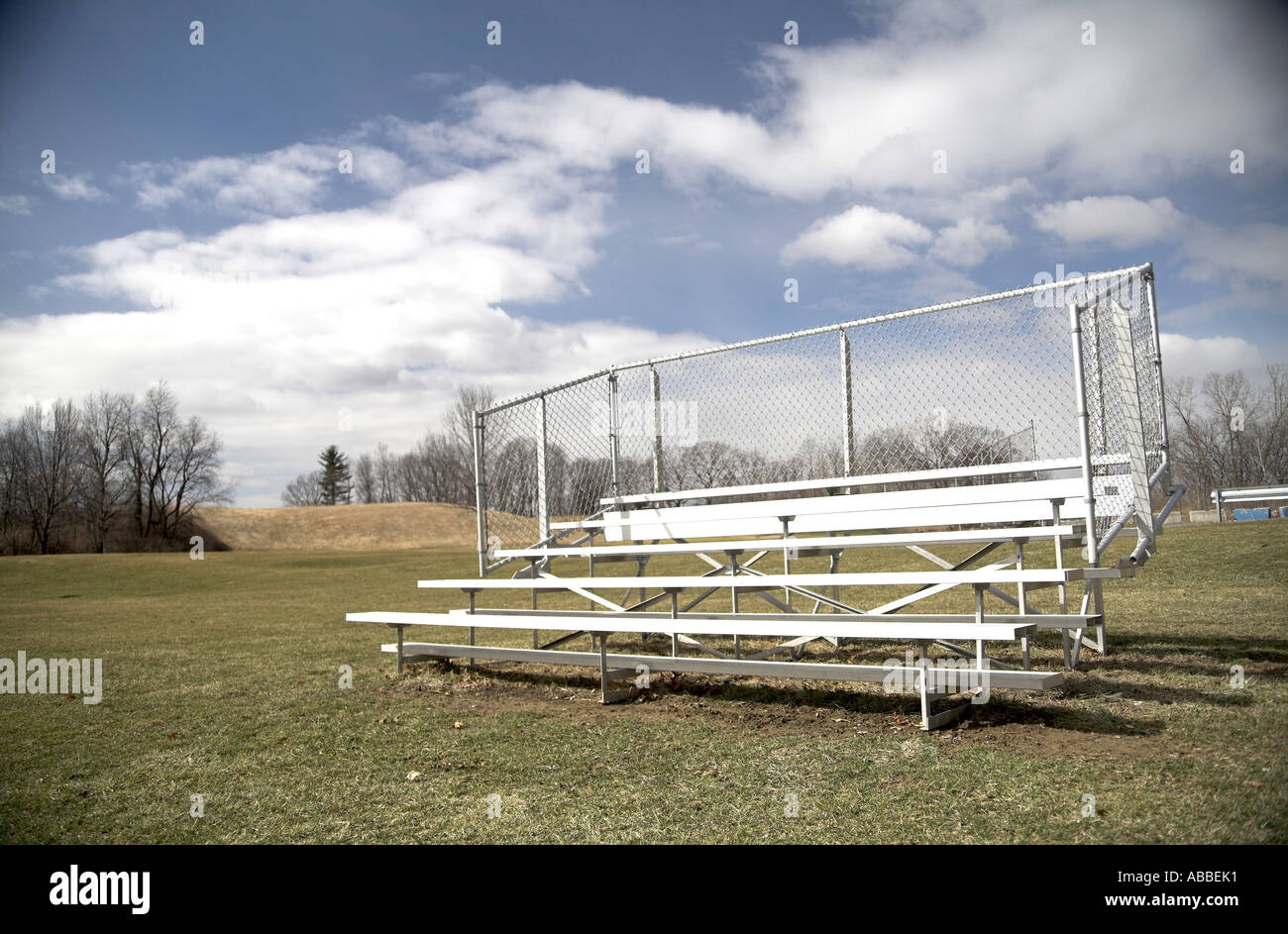 Metal bleachers hires stock photography and images Alamy