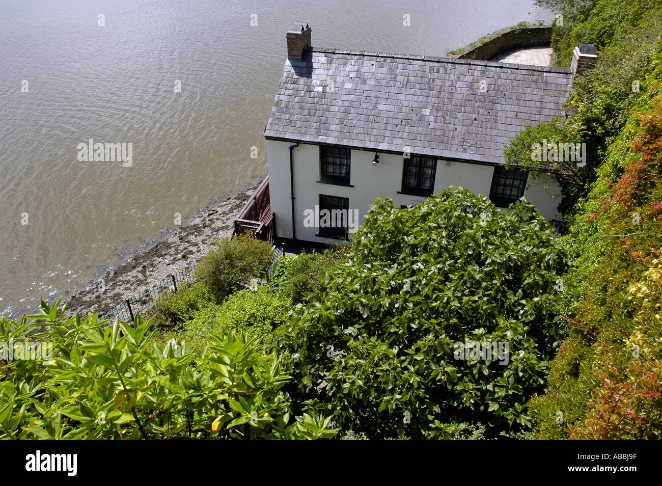 The Boat House where Dylan Thomas with his wife Catlin and children ...