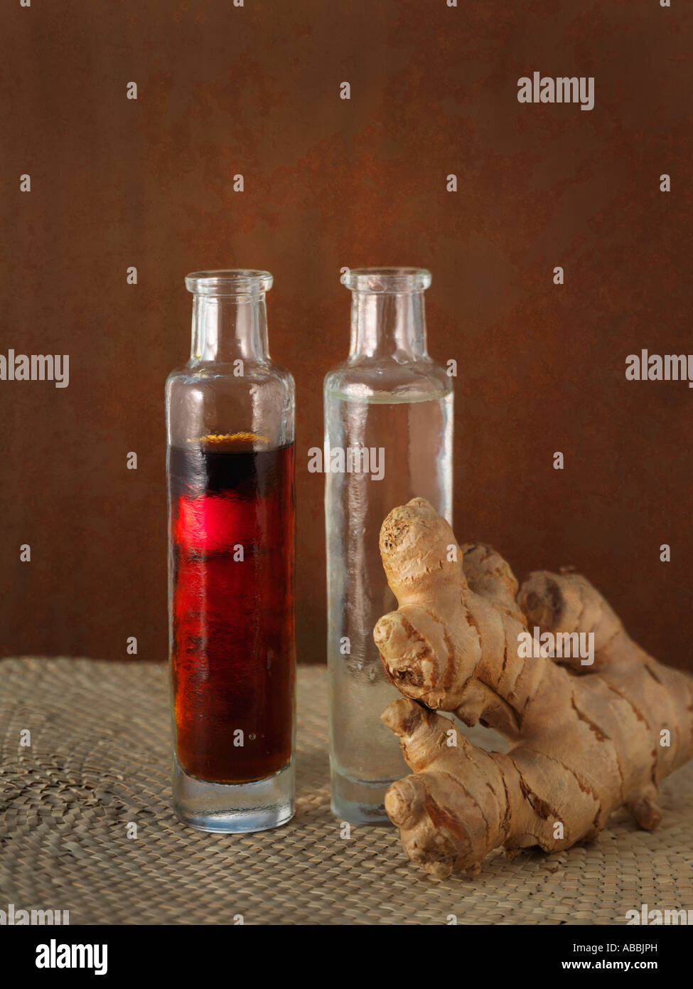 Ginger Soy Sauce Rice Wine Chinese Flavour Principle Stock Photo Alamy
