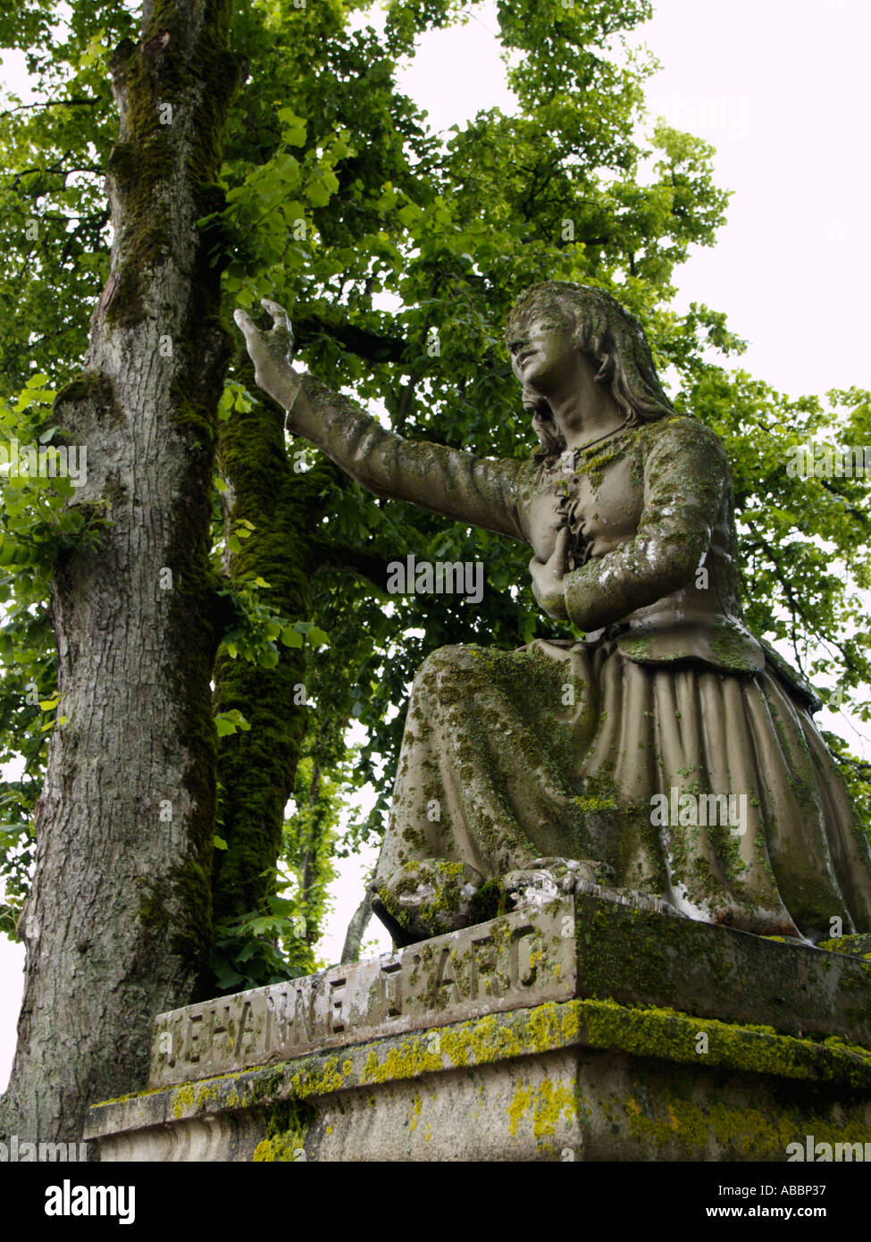 Statue de Jardin en Fonte Fleur des Alpes - Dommartin