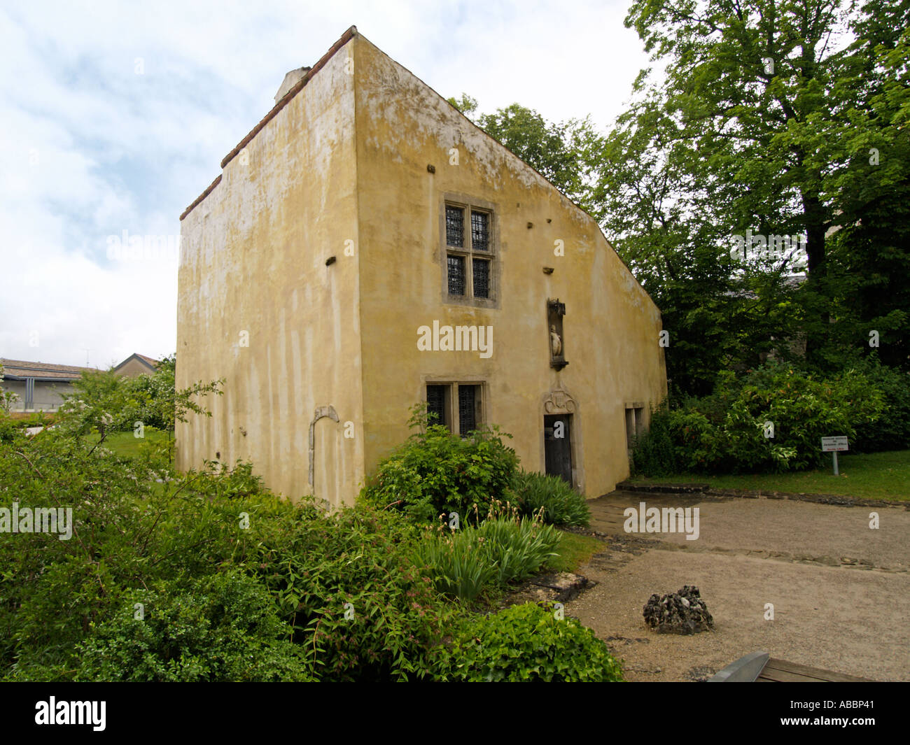 The house where Joan of Arc Jeanne d Arc was born in 1412 can be Stock Photo 4192832 Alamy