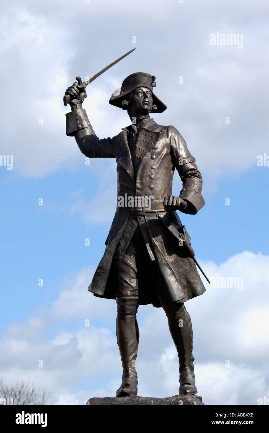 Statue of Major General James Wolfe on Westerham Village Green Stock Photo Alamy Statue of Major General James Wolfe on Westerham Village Green Stock Photo Alamy