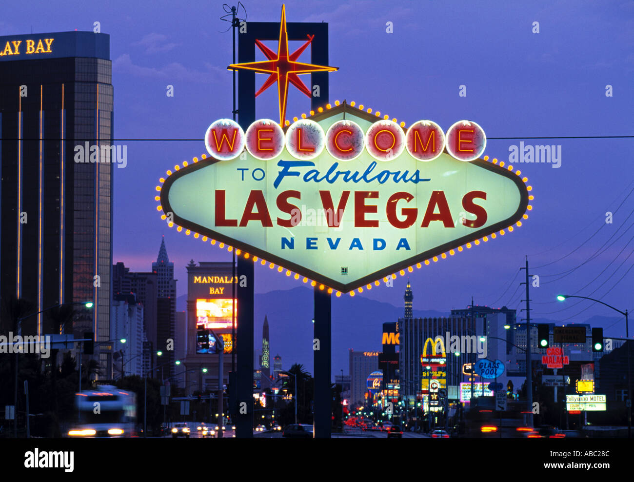 sign, Las Vegas, Nevada, USA Stock Photo Alamy
