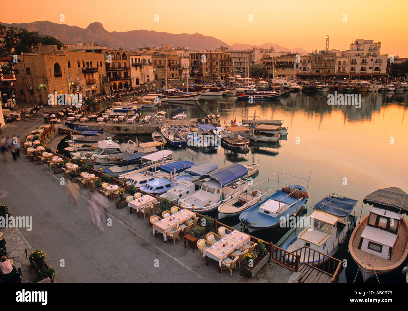Kyrenia Harbour, Kyrenia, Northern Cyprus Stock Photo Alamy