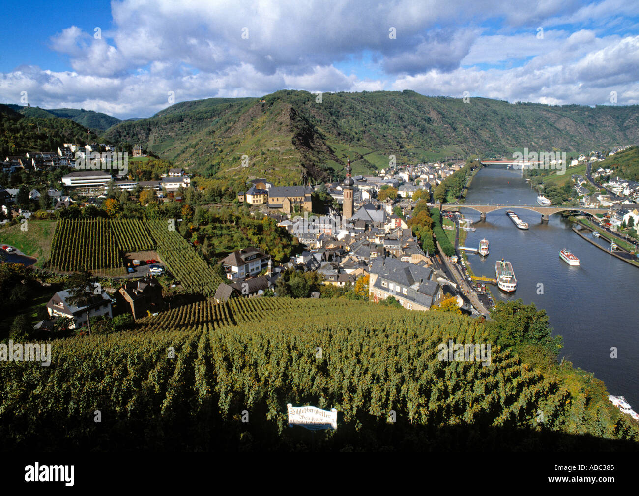 Cochem, Mosel Valley, Rheinland-Pfalz, Germany Stock Photo