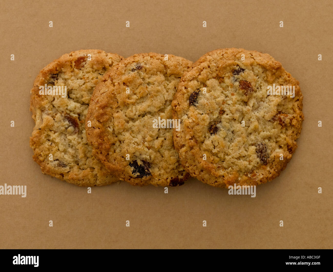 Three cookies - high end Hasselblad 61mb digital image Stock Photo